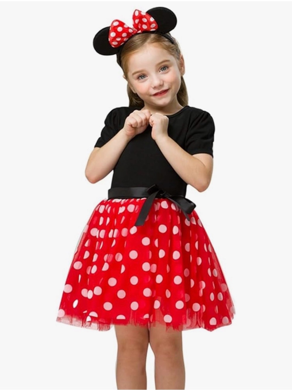 Girls Princess Minnie Costume Toddler Dress
